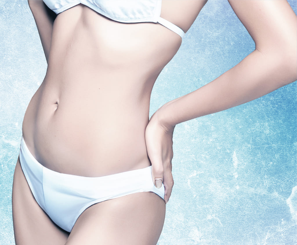 Features 吸引×冷却のダブルアプローチ気になる部位を狙い撃ちし、スマートな理想美へ