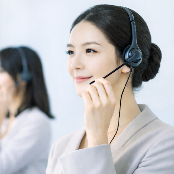 万全のアフターサービスと 迅速対応